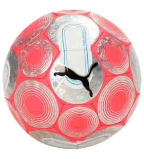 Мяч футбольный Puma CAGE ball розовый, серый 5 084074-01