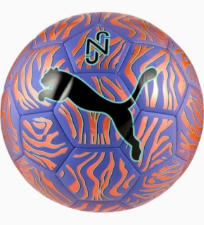 Мяч футбольный Puma NEYMAR JR Graphic ball фиолетовый, оранжевый 4 084678-01