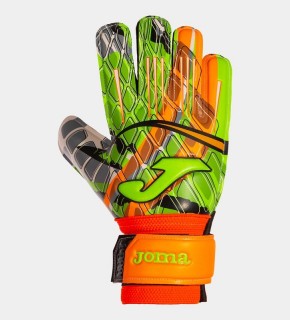 Перчатки вратарские Joma CALCIO 23 салатово-оранжевые 4 (13,6см) 401272.054