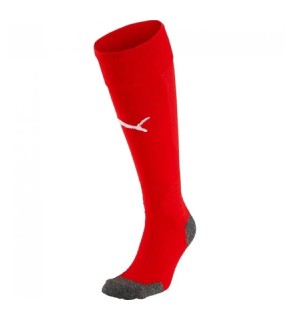 Гетры Puma Team LIGA Socks красный, черный 31-35 703438-01