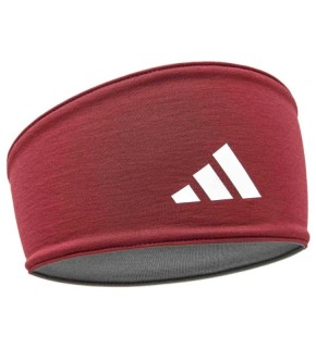Повязка на голову Adidas Reversible Headband красная женская One Size ADAC-16300RD