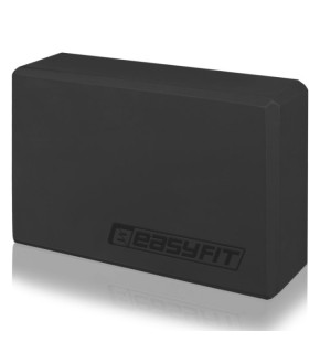 Блок для йоги EasyFit EVA Чорний 23*15,5  EF-1818-B