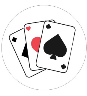  Жетон универсальный карты игральные G018 25 мм(р)