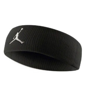 Повязка на голову Nike JORDAN JUMPMAN HEADBAND BLACK/WHITE OSFM черный, белый J.KN.00.010.OS