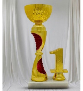 Кубок цифра А - 25 см K123