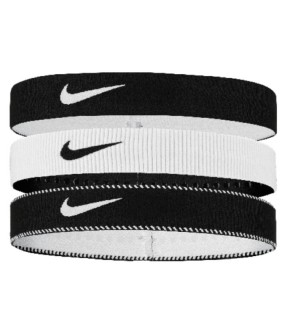 Пов'язка на голову Nike Flex Classic 3PK чорний, білий One Size N.101.1932.036.OS