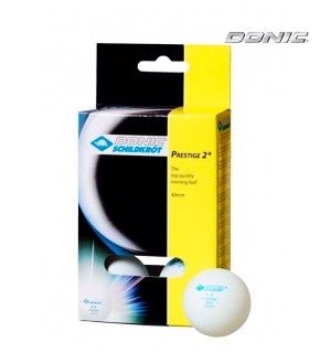 М'ячі для настільного тенісу, Donic Prestige 2* 40+ 6шт 658021