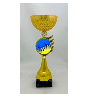 Кубок музика, А - 35 см KT120.G022 A(р)