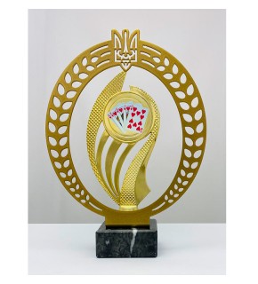 Кубок игральные карты А - 24 см AR2.D38240.G018