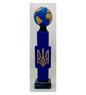 Кубок металлический Трезубец универсальный А - 36см PS555.3D.P501