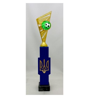 Кубок металлический Трезубец футбол А - 46 см PS555.D31953.G08