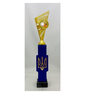 Кубок металлический Трезубец флорбол А - 46 см PS555.D31953.G014