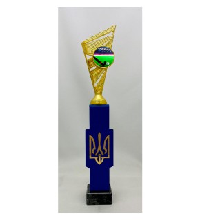 Кубок металлический Трезубец хоккей на траве А – 46 см PS555.D31953.G016