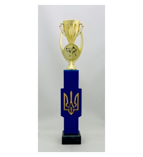 Кубок металлический Трезубец каратэ/кудо А - 42 см PS555.D31712.G09