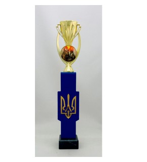 Кубок металлический Трезубец бокс А - 42 см PS555.D31712.G010