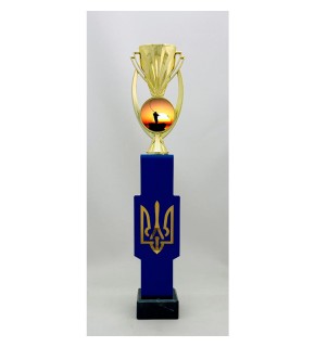 Кубок металлический Трезубец рыбалка А - 42 см PS555.D31712.G013
