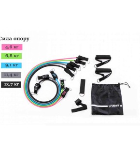 Еспандер універсальний,набір Expander Tube Set LS3625