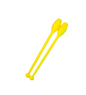 Булави для гімнастики,Junior Yellow MJ-38H BRY 36 см (р)